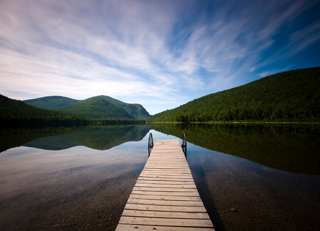 Green Lakes State Park, New York View
