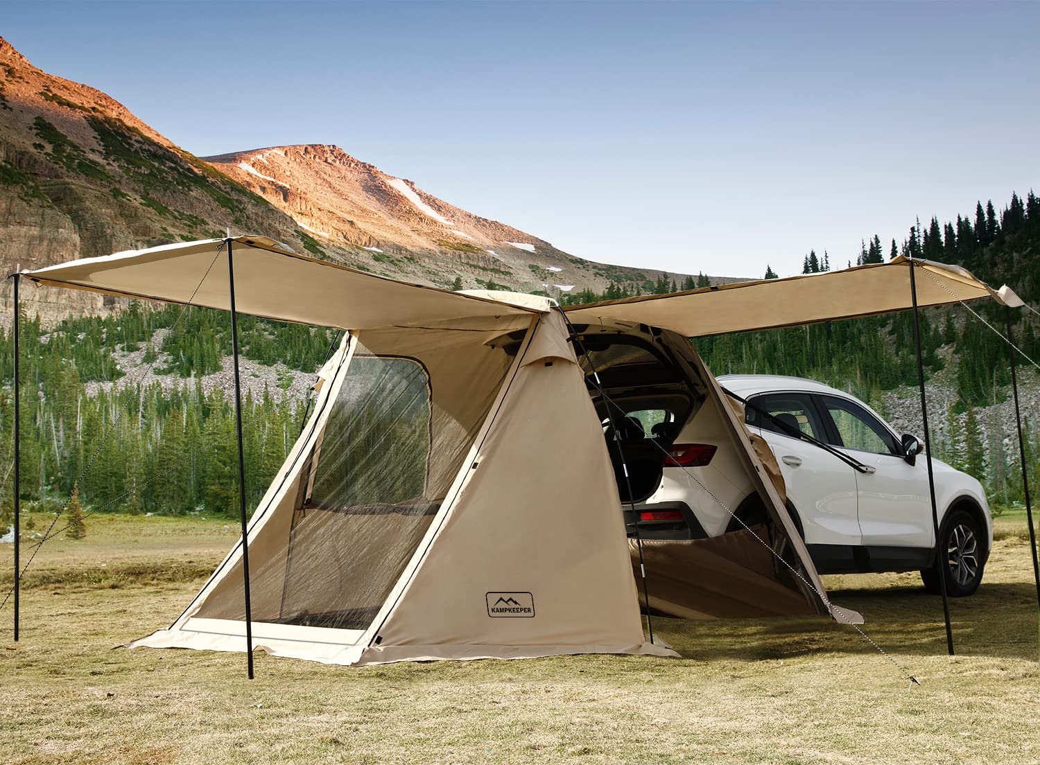 SUV Tailgate Tent | Shade Awning for Camping, Picnic, Sports & Outdoor Travel