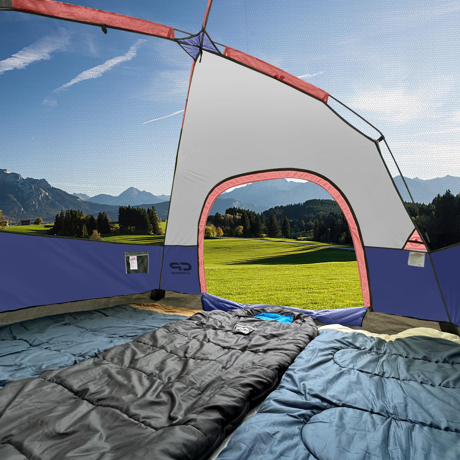 2-4 Person Camping Tent | 1 Room