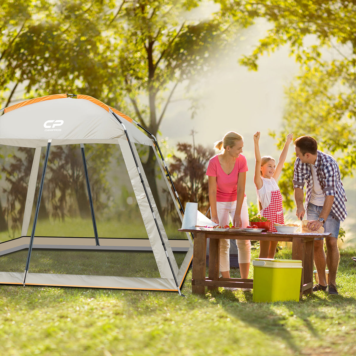 CAMPROS Screen House 12 x 12 Ft Canopy Tent-Canopy Tents-Campros Tent