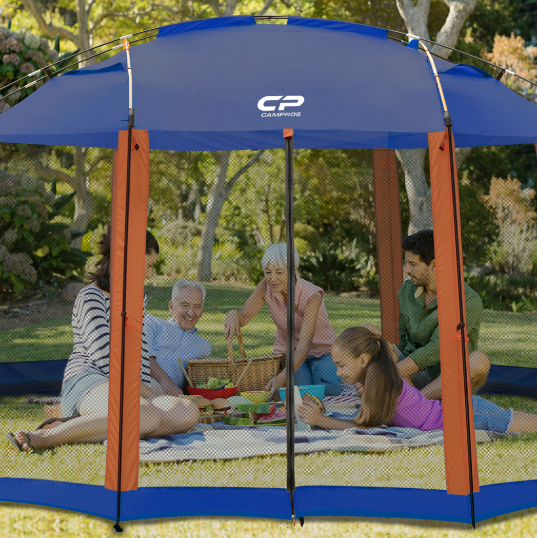 CAMPROS Screen House 13 x 13 Ft Canopy Tent-Canopy Tents-Campros Tent