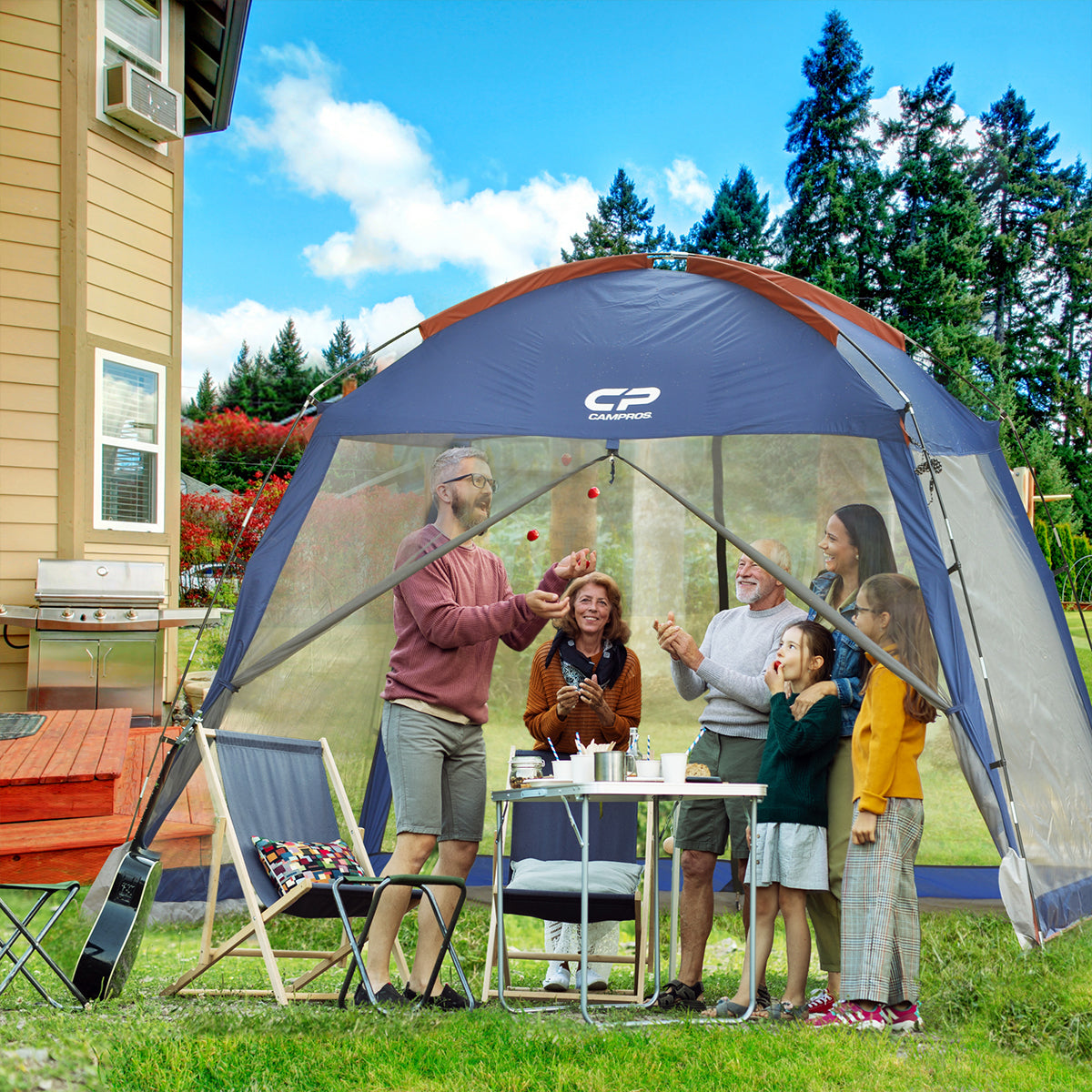 CAMPROS Screen House 10 x 10 Ft Canopy Tent-Canopy Tents-Campros Tent