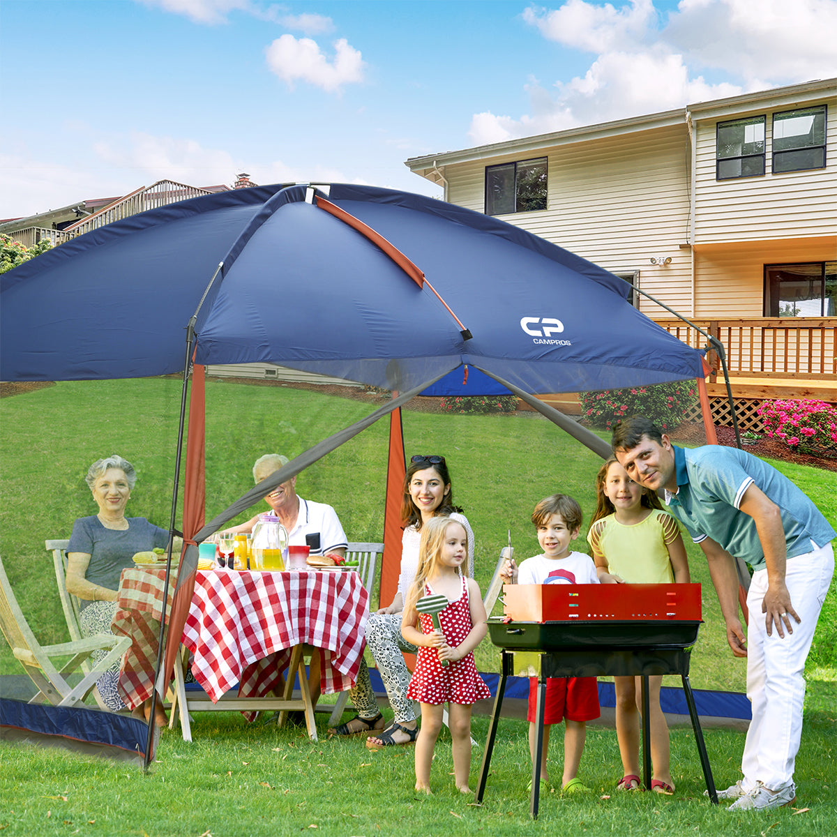 CAMPROS Screen House 12 x 10 Ft Canopy Tent-Canopy Tents-Campros Tent